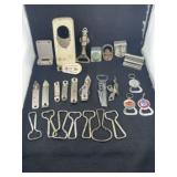 LARGE GROUP OF ANTIQUE BOTTLE OPENERS