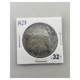 1923 Peace Silver Dollar Coin