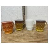 4 FIREKIING COFFEE CUPS