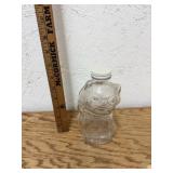 ANTIQUE GRAPETTE CAT BOTTLE WITH LID