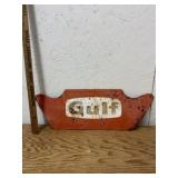 GULF ANTIQUE SIGN