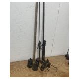 2 COTTON SCALES WITH PEAS