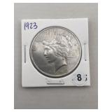 1923 Peace Silver Dollar Coin