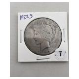 1922 S Peace Silver Dollar Coin
