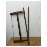 ANTIQUE CROSS CUT SAW
