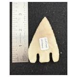Calf Creek from Oklahoma Indian Artifact Arrowhead