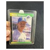 1989 Donruss Randy Johnson Baseball Card