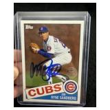 Ryne Sandberg Hand Signed Authentic Autograph