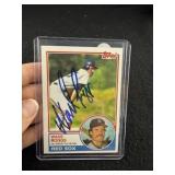 Wade Boggs Hand Signed Authentic Autograph
