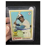 Andre Dawson Hand Signed Authentic Autograph