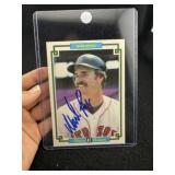 Wade Boggs Hand Signed Authentic Autograph