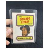 Orlando Cepeda Story Booklet