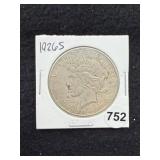 1926 S Peace Silver Dollar Coin