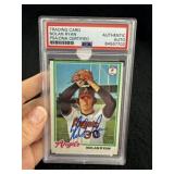 Nolan Ryan Hand Signed Authentic Autograph
