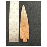 Etley Indian Artifact Arrowhead