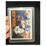 Nolan Ryan Hand Signed Authentic Autograph