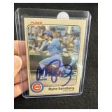 Ryne Sandberg Hand Signed Authentic Autograph