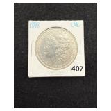 1898 UNC Morgan Silver Dollar Coin