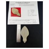 Birdstone with Thomas Mathews COA from New York In