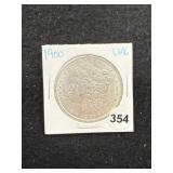 1900 UNC Morgan Silver Dollar Coin