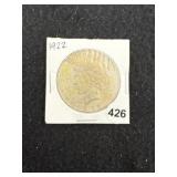 1922 Peace Silver Dollar Coin