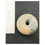 Pottery Bead Indian Artifact Arrowhead