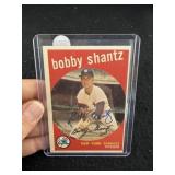 Bobby Shantz Hand Signed Authentic Autograph
