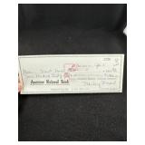 Stan Musial Hand Signed Authentic Autograph Voided