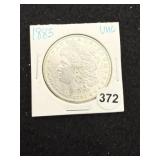 1883 UNC Morgan Silver Dollar Coin
