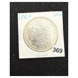 1881 O UNC Morgan Silver Dollar Coin