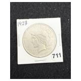 1923 Peace Silver Dollar Coin