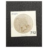 1922 S Peace Silver Dollar Coin