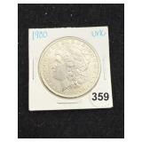 1900 UNC Morgan Silver Dollar Coin