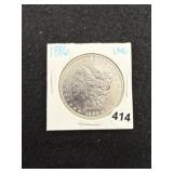 1886 UNC Morgan Silver Dollar Coin