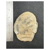 Face Effigy Indian Artifact Arrowhead