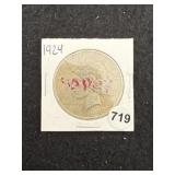 1924 Peace Silver Dollar Coin