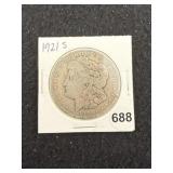 1921 S Morgan Silver Dollar Coin