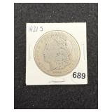1921 S Morgan Silver Dollar Coin