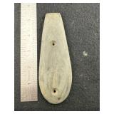 Gorget Indian Artifact Arrowhead