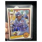 Ryne Sandberg Hand Signed Authentic Autograph