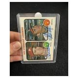 Steve Carlton & Nolan Ryan Hand Signed Authentic A