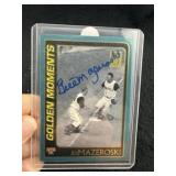 Bill Mazeroski Hand Signed Authentic Autograph