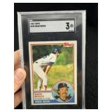 1983 Topps Wade Boggs Baseball Card