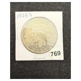 1923 S Peace Silver Dollar Coin