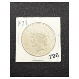 1923 Peace Silver Dollar Coin