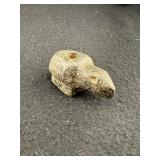 Bird Effigy Stone Pipe Indian Artifact Arrowhead