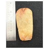 Chipped Celt Indian Artifact Arrowhead