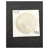1923 Peace Silver Dollar Coin