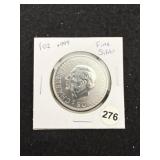 1 Ounce .999 Fine Silver Coin