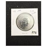 1 Ounce .999 Fine Silver Coin